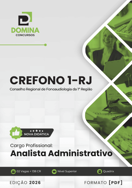 Apostila Assistente Administrativo CRFa 1ª RJ 2026