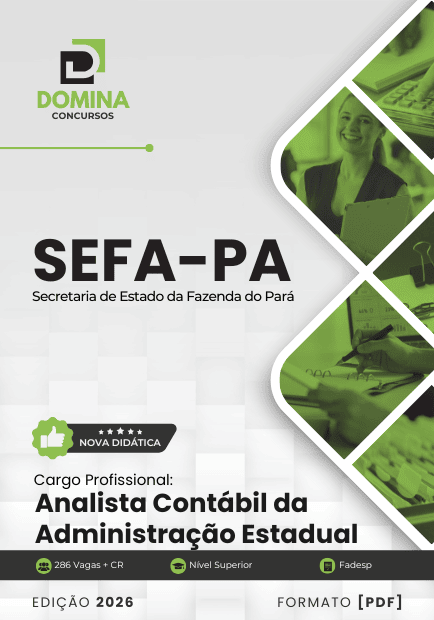 Apostila Analista Contábil da Administração SEFA PA 2026