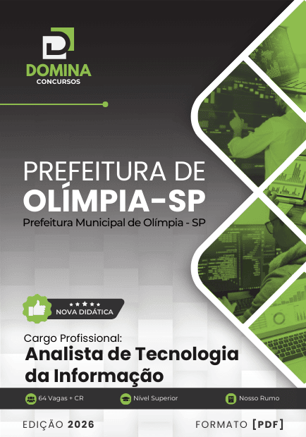 Apostila Analista de Tecnologia da Informação Olímpia SP 2026