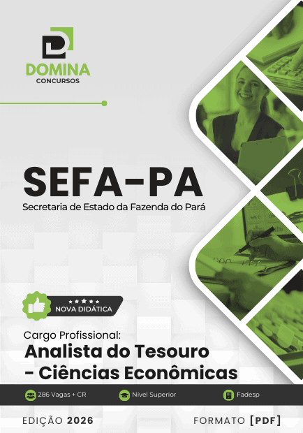 Apostila Analista do Tesouro Ciências Econômicas SEFA PA 2026