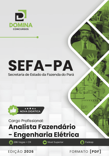 Apostila Analista Fazendário Engenharia Elétrica SEFA PA 2026