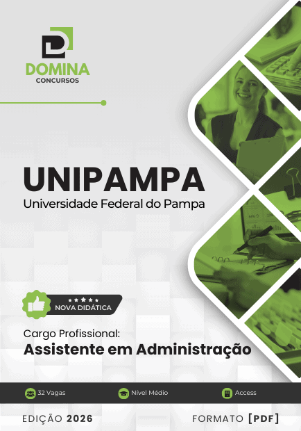 Apostila Assistente em Administração UNIPAMPA 2026
