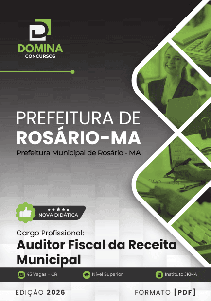 Apostila Auditor Fiscal da Receita Municipal Rosário MA 2026