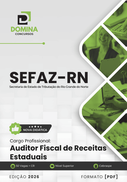 Apostila Auditor Fiscal de Receitas Estaduais SEFAZ RN 2026