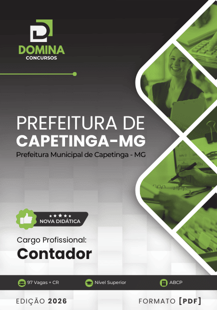 Apostila Contador Capetinga MG 2026