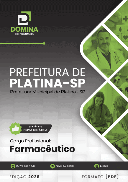 Apostila Farmacêutico Platina SP 2026