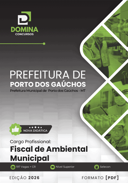 Apostila Fiscal Ambiental Municipal Porto dos Gaúchos MT 2026