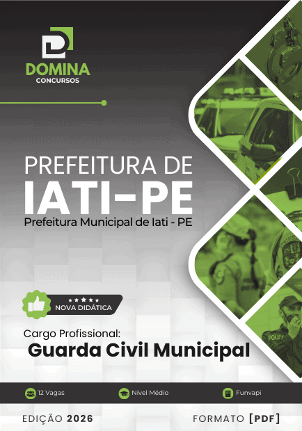 Apostila Guarda Civil Municipal Iati PE 2026