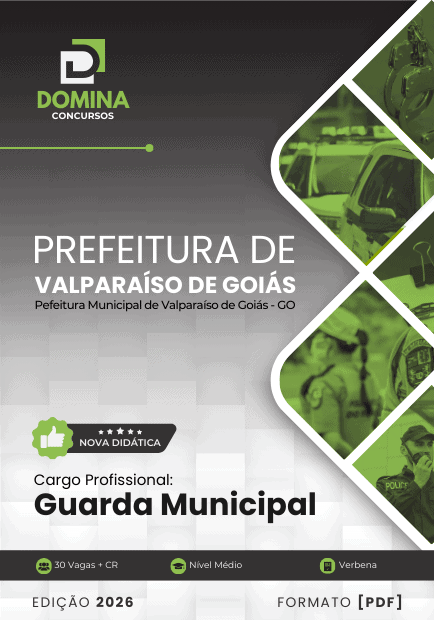 Apostila Guarda Municipal Valparaíso de Goiás GO 2026