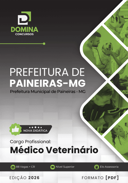 Apostila Médico Veterinário Paineiras MG 2026