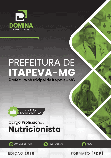 Apostila Nutricionista Itapeva MG 2026