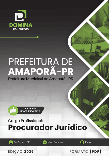 Apostila Procurador Jurídico Amaporã PR 2026
