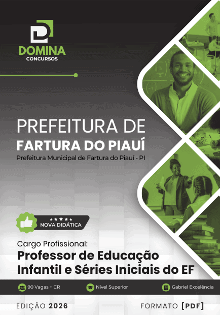 Apostila Professor de Educação Infantil e Séries Iniciais do EF Fartura do Piauí PI 2026