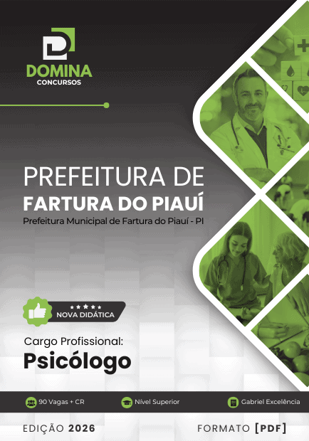 Apostila Psicólogo Fartura do Piauí PI 2026