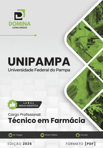 Apostila Técnico em Farmácia UNIPAMPA 2026