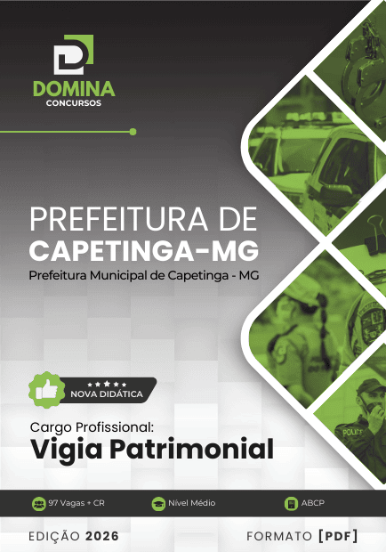 Apostila Vigia Patrimonial Capetinga MG 2026