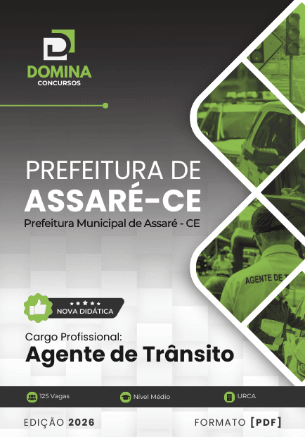 Apostila Agente de Trânsito Assaré CE 2026