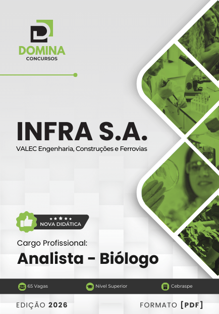 Apostila Analista Biólogo INFRA Valec 2026