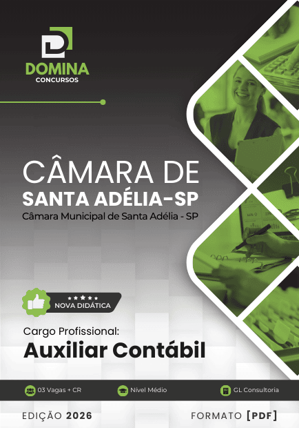 Apostila Assistente Legislativo Câmara Santa Adélia SP 2026