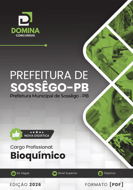 Apostila Bioquímico Sossêgo PB 2026