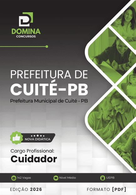 Apostila Cuidador Cuité PB 2026