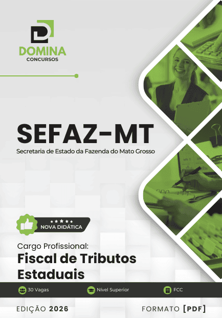 Apostila Fiscal de Tributos Estaduais SEFAZ MT 2026