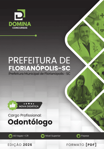 Apostila Odontólogo Florianópolis SC 2026