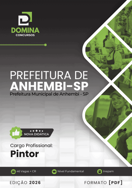 Apostila Pintor Anhembi SP 2026