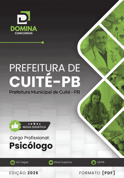 Apostila Psicólogo Cuité PB 2026