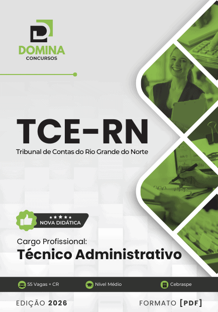 Apostila Técnico Administrativo TCE RN 2026